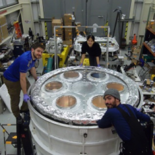 VCS2 (the outermost vapor-cooled shield) is finished being installed with filter stacks.